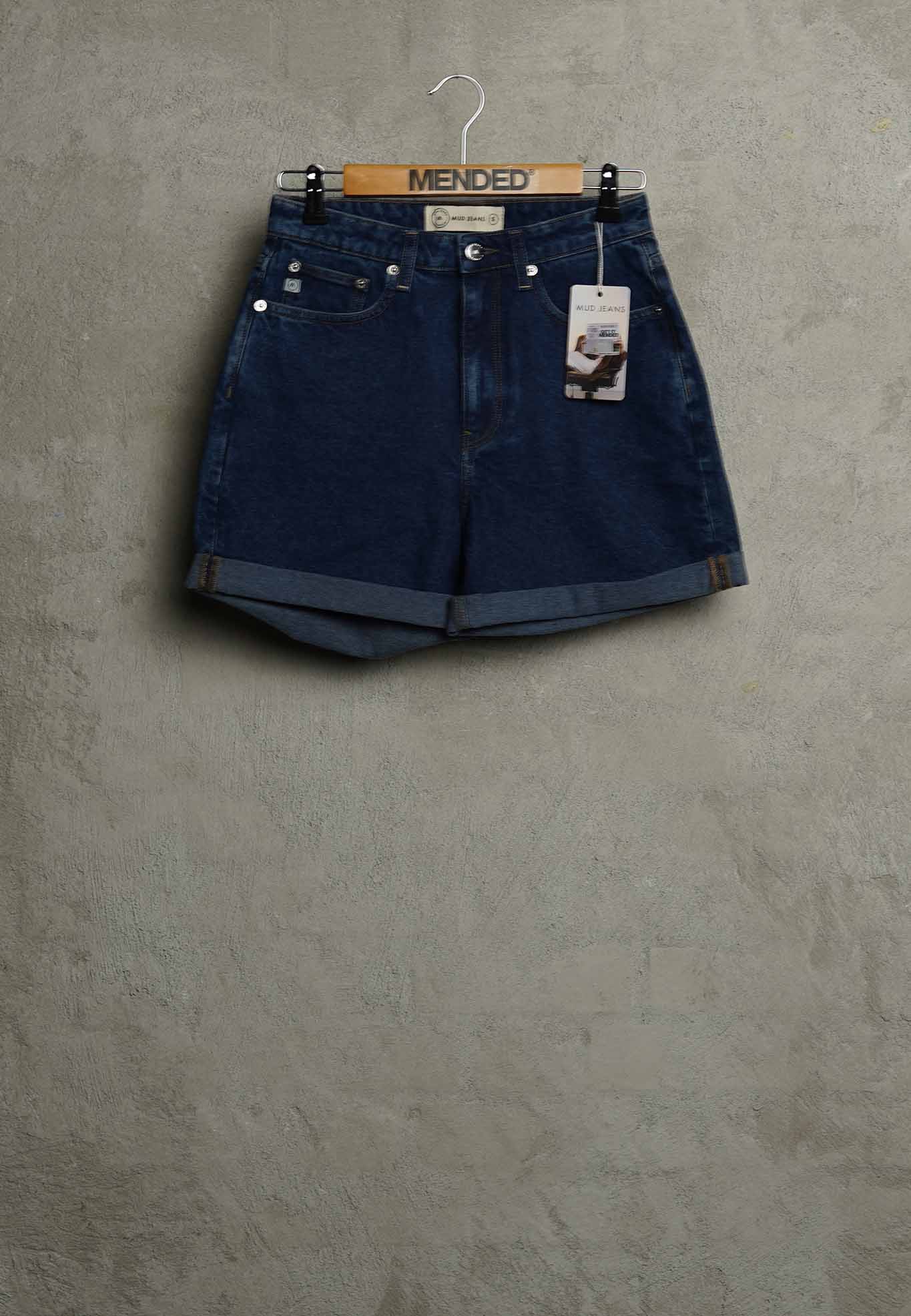Women - MUD Jeans - Marilyn Shorts - Stone Indigo