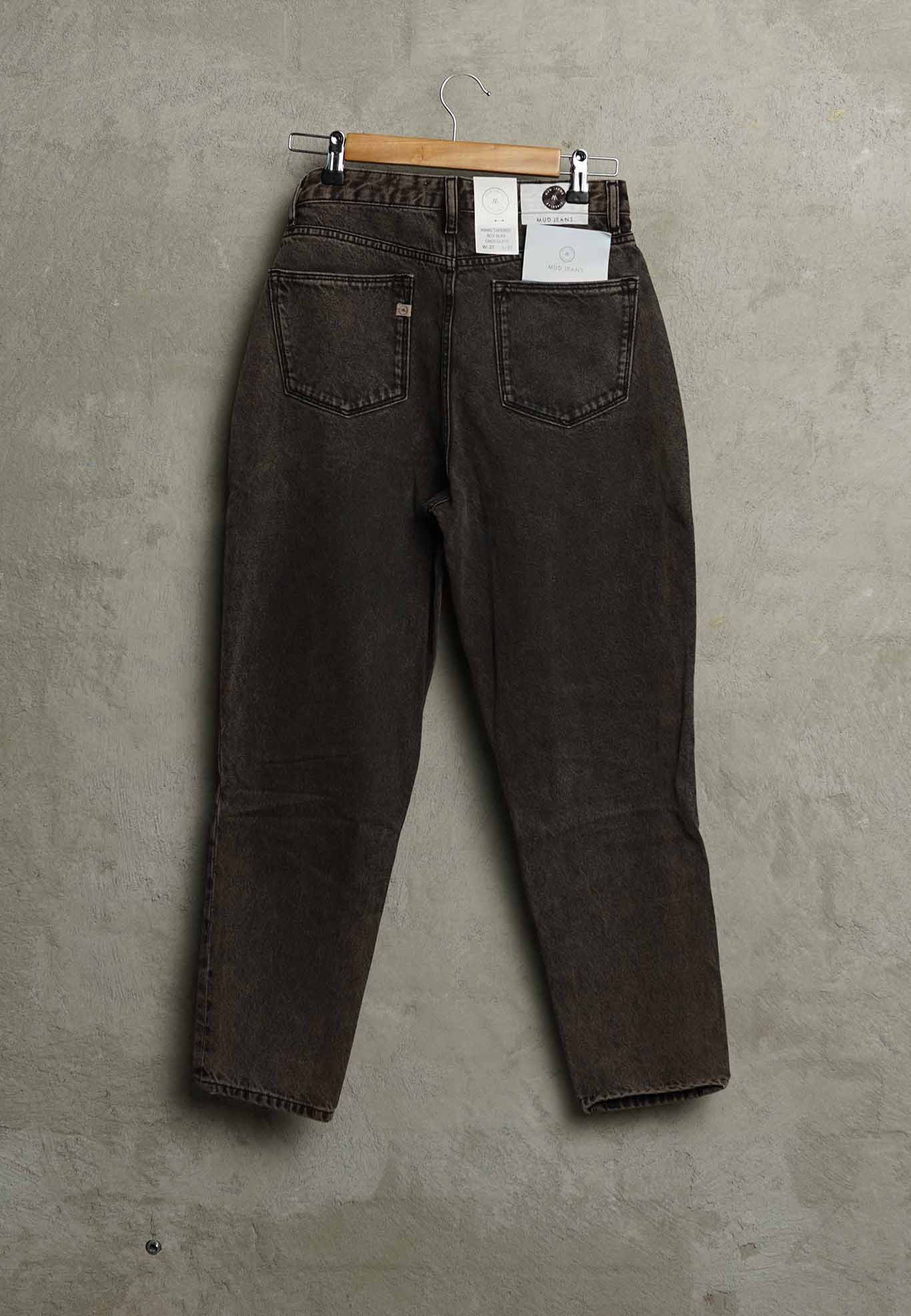 Women - MUD Jeans - Mams Tapered - Chocolate